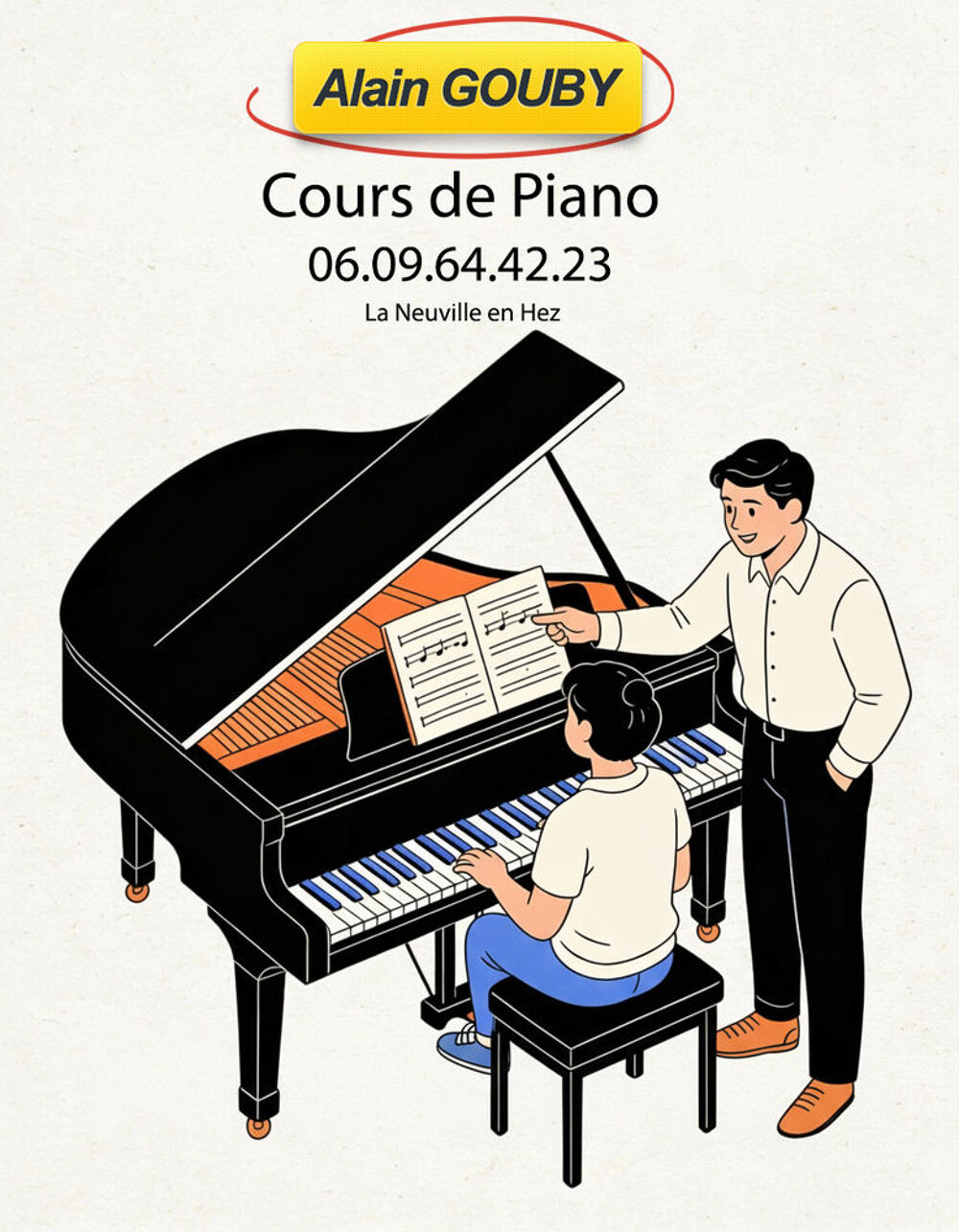   Cours de piano 
