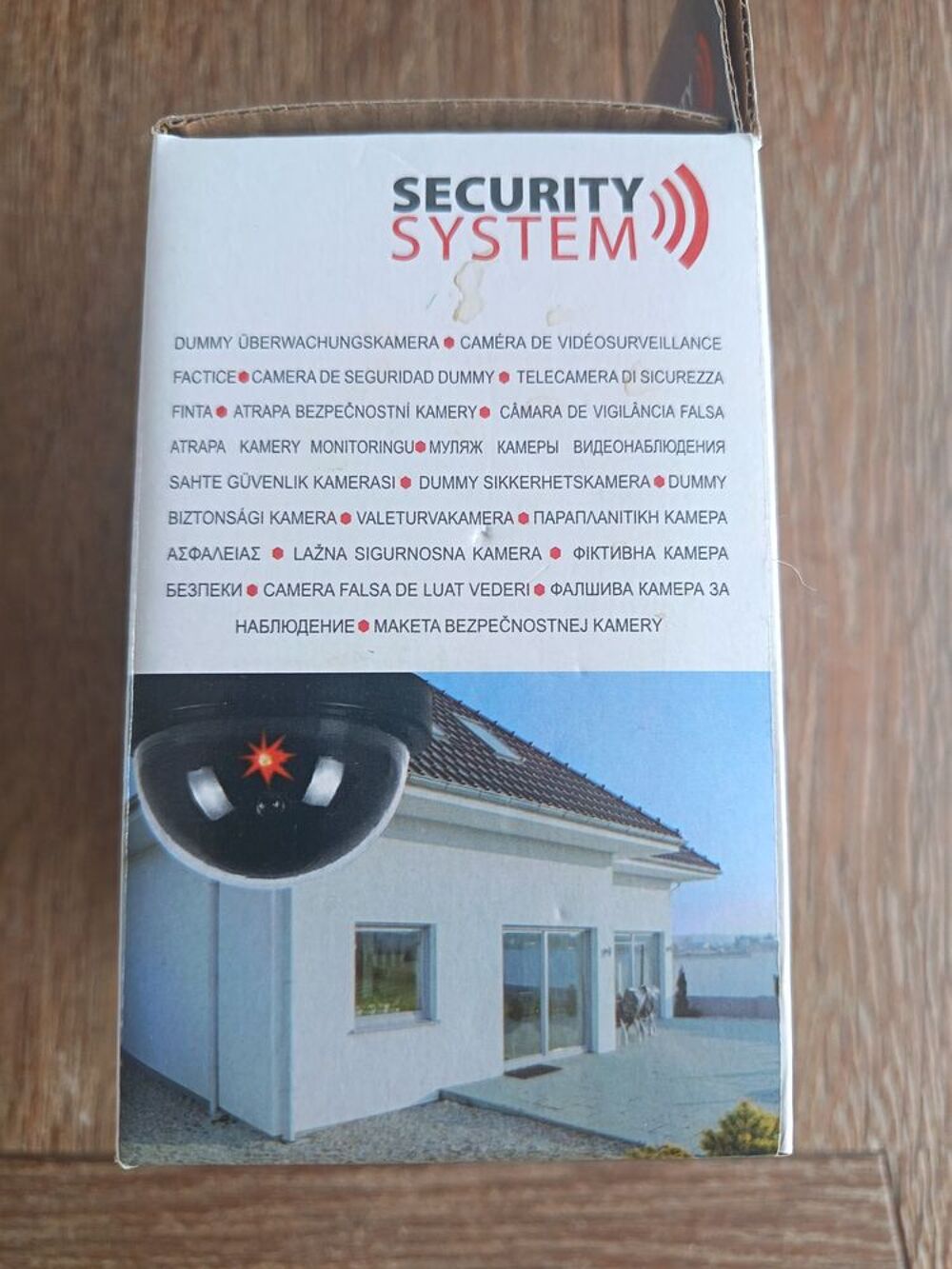 Cam&eacute;ra de s&eacute;curit&eacute; factice Photos/Video/TV