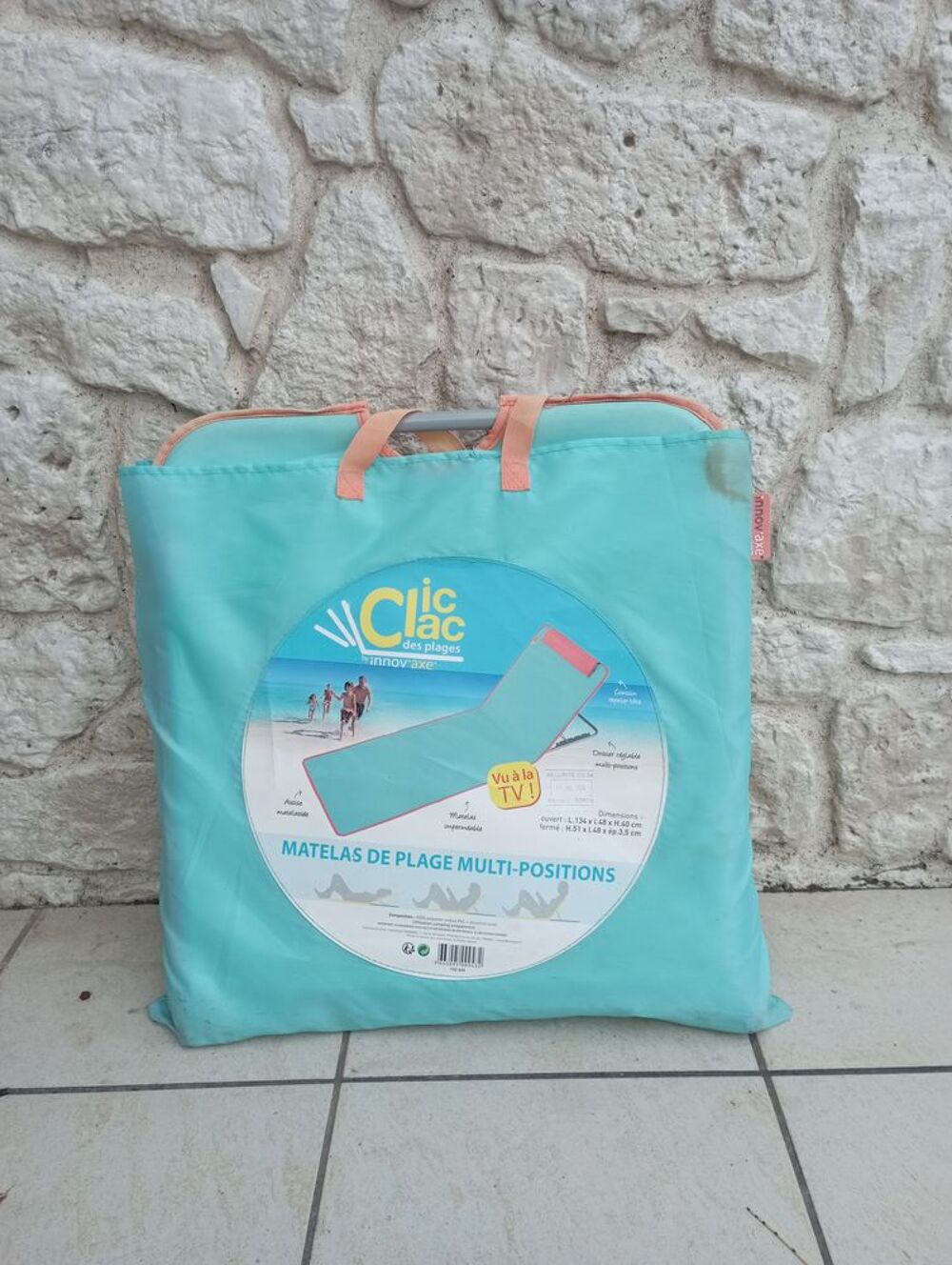 2 clics clacs de plage Jardin