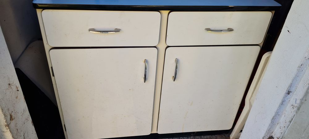 Meuble bas de cuisine vintage Formica Meubles