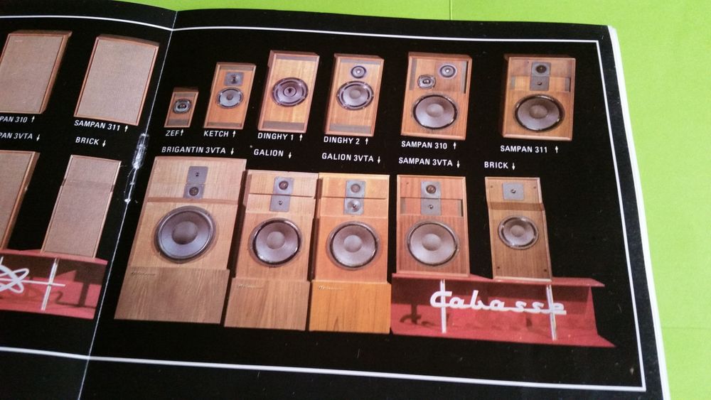 CATALOGUE CABASSE VINTAGE Audio et hifi