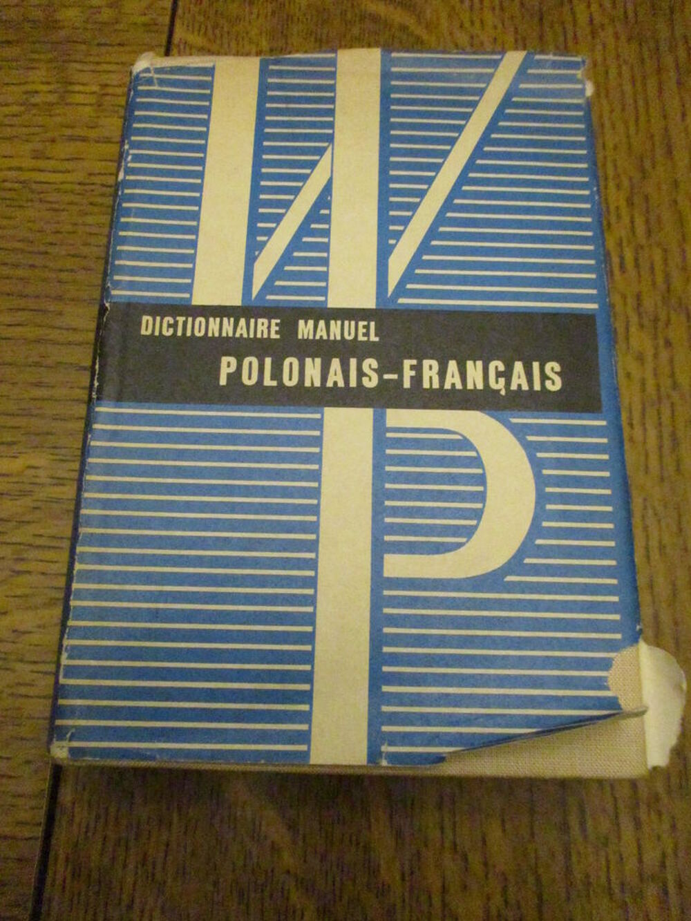 dictionnaire manuel polonais-fran&ccedil;ais tr&egrave;s bon &eacute;tat - 1963 