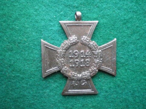 M�daille - Croix d'Honneur allemande d'Hindenburg. 20 Caen (14)