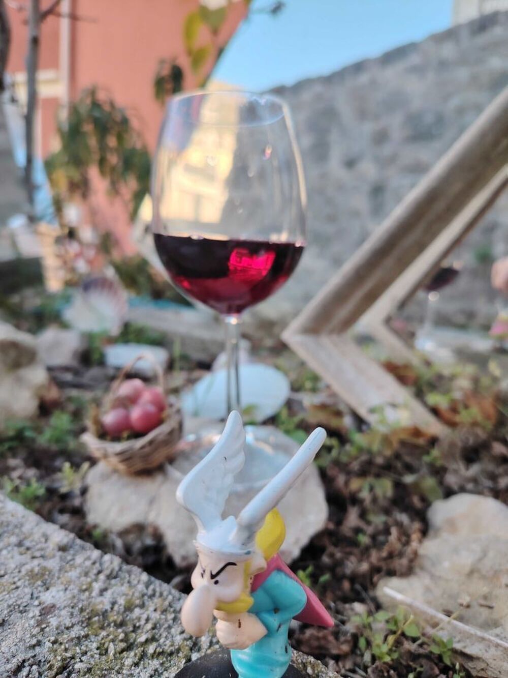VERRE &agrave; VIN PVC HAUT DE GAMME Décoration