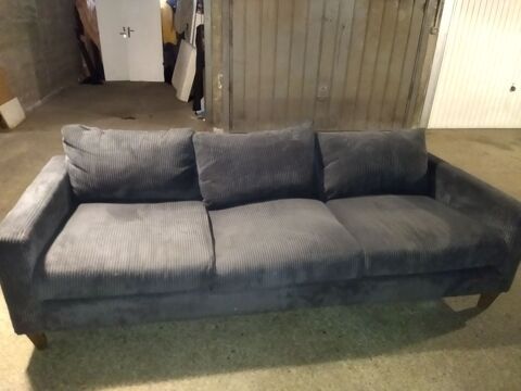 canap� gris tissu 400 Firminy (42)
