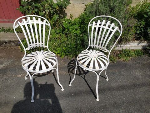 Paire de Chaises Salon de Jardin Fran�ois Carr� 1930
400 Loches (37)