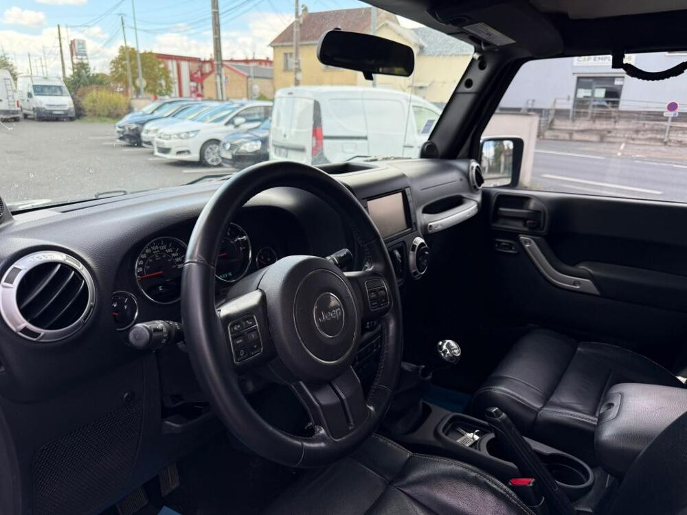 Wrangler SAHARA 2.8 CRD 4X4 200CH GARANTIE 6 MOIS / REPRISE POSSIBLE 2013 occasion 36300 Le Blanc