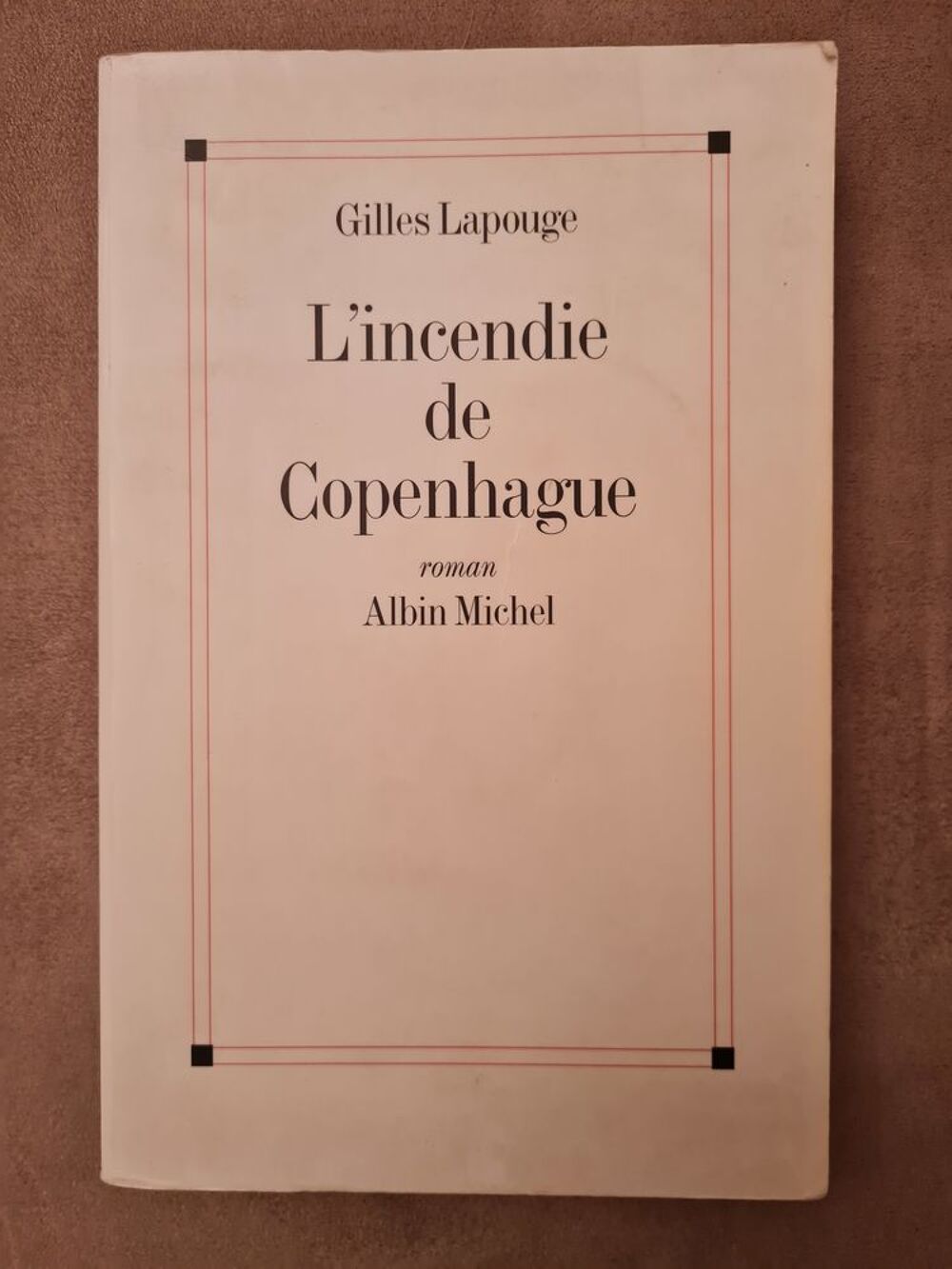 L 'incendie de Copenhague Livres et BD
