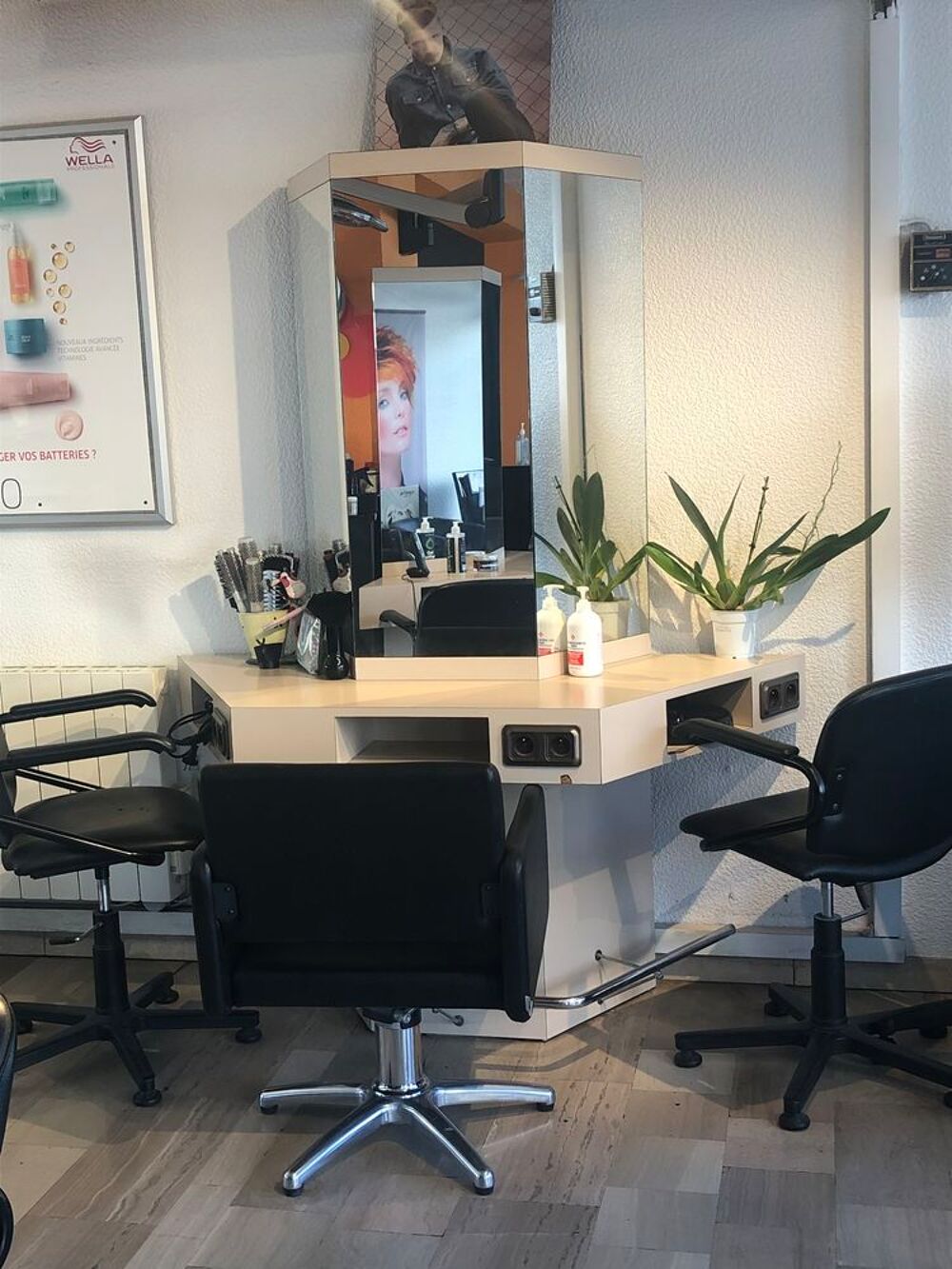 Meuble coiffeuse 3 places Meubles