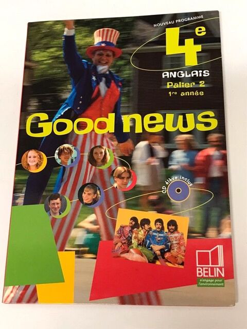 Livre d'anglais Good News 4ème
8 Strasbourg (67)