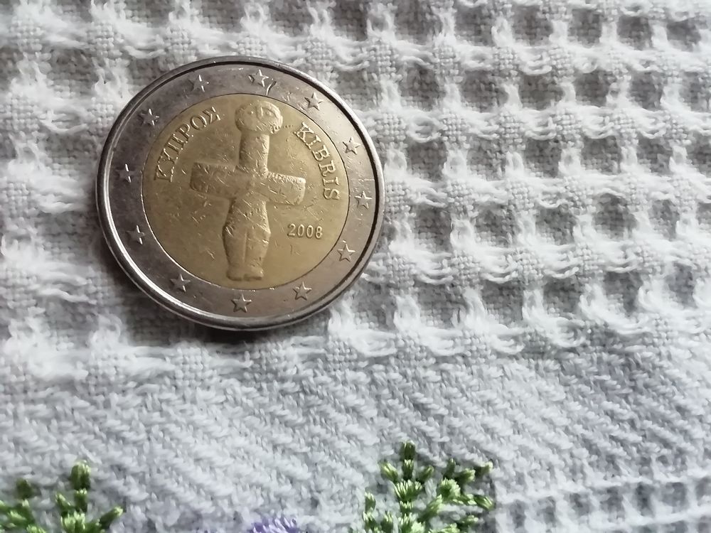 Pi&egrave;ce 2 € Chypre 2008 pour collectionneur 