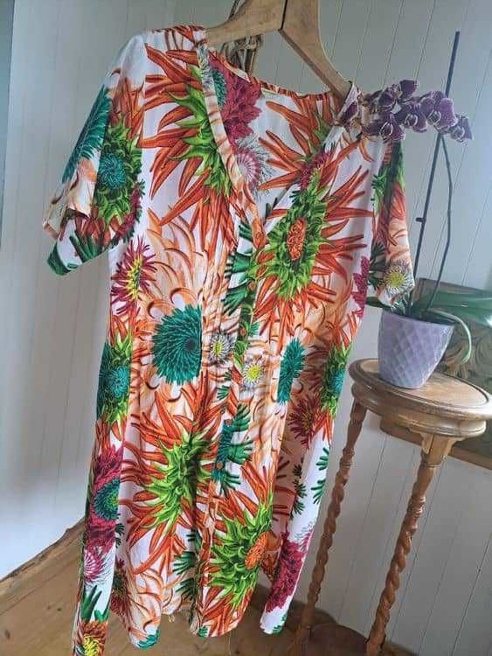 Robe tunique vintage INDIA emporium taille XL 42/44 