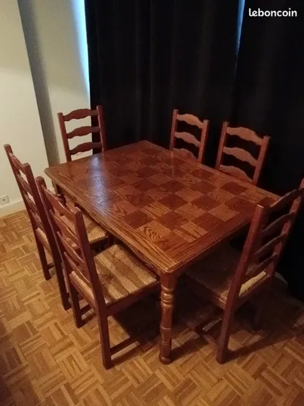Table+ 6 chaises Meubles