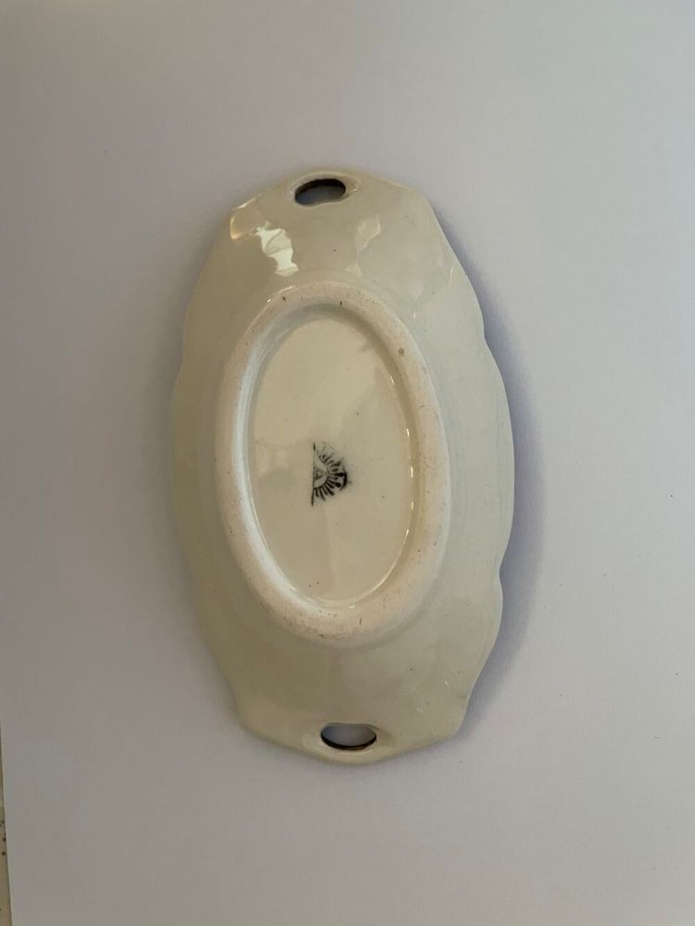 Petit assiette ancien porte bagues porcelaine 