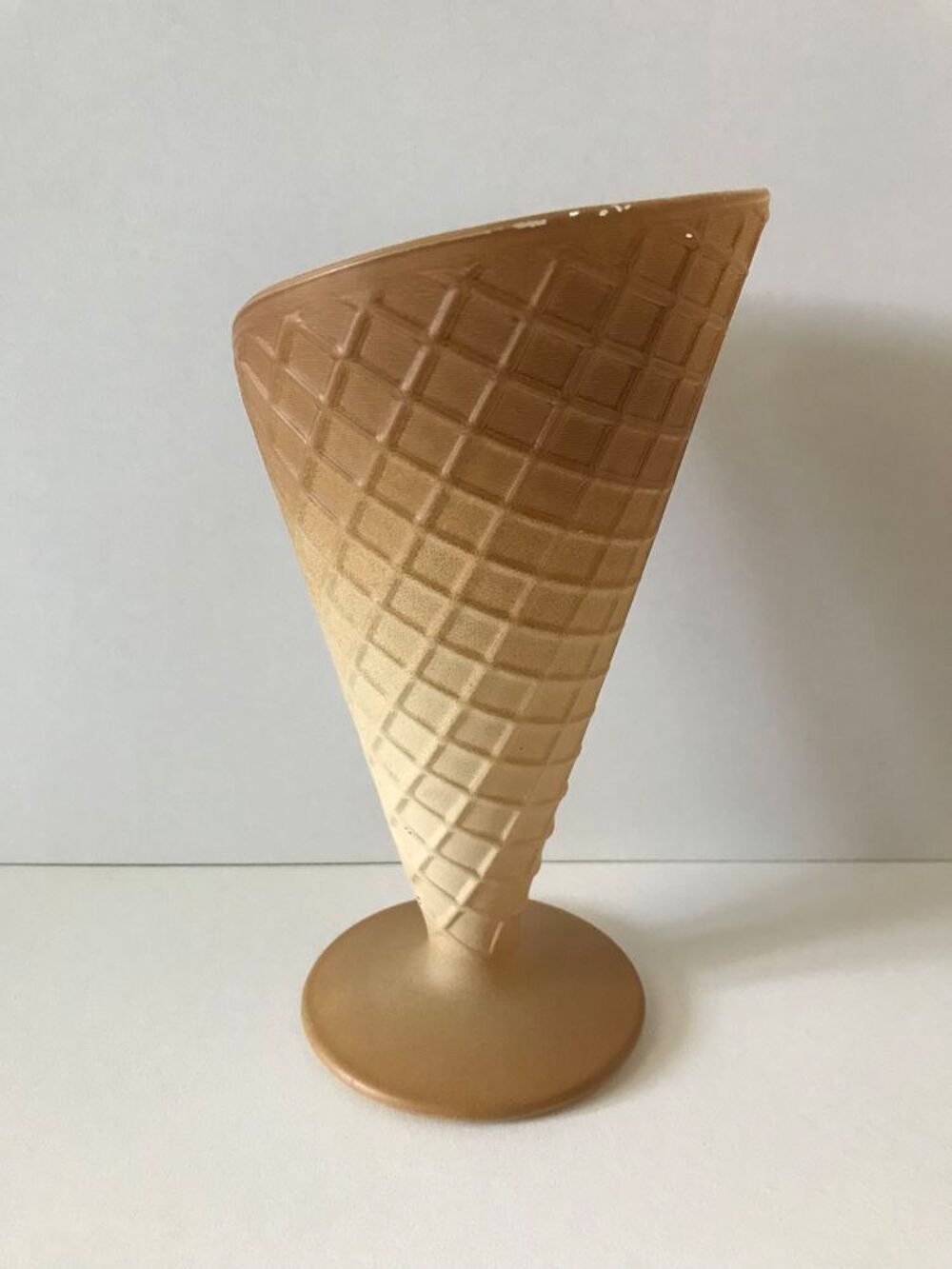 Lot 6 coupe &agrave; glace forme c&ocirc;ne Cuisine
