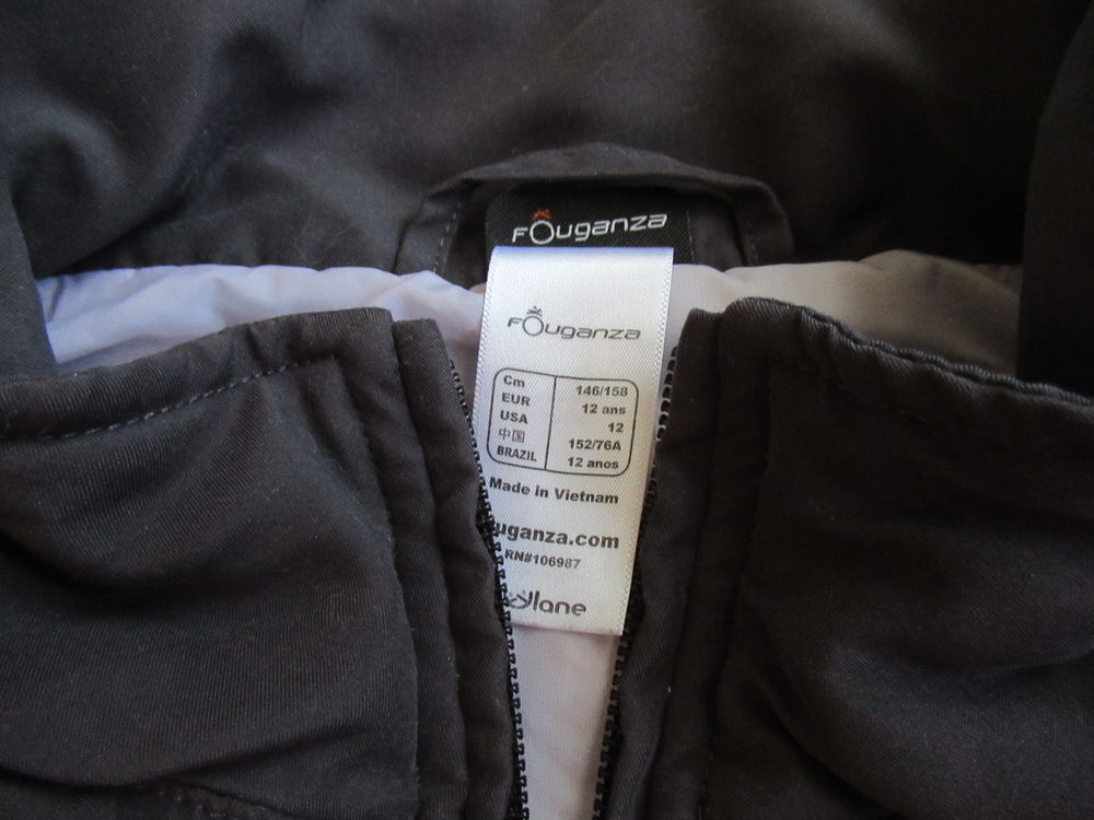 Veste sans manche &eacute;quitation Fouganza 12 ans Vêtements enfants