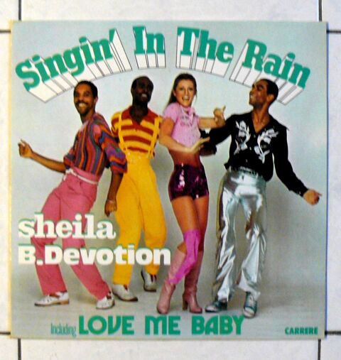 LP Sheila : Singin' in the rain - Carrere 67.187 - 1977 8 Argenteuil (95)