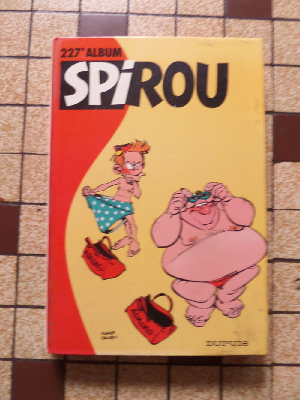 bandes dessin&eacute;es de SPIROU carton&eacute;es Livres et BD
