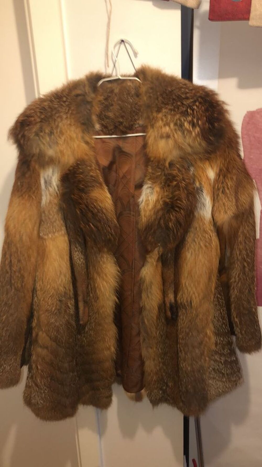 veste en vraie fourrure Vêtements