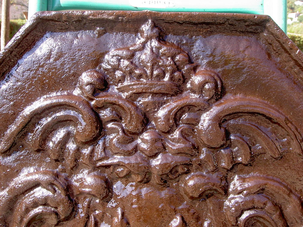 PLAQUE DE CHEMIN&Eacute;E LOUIS XVI Décoration
