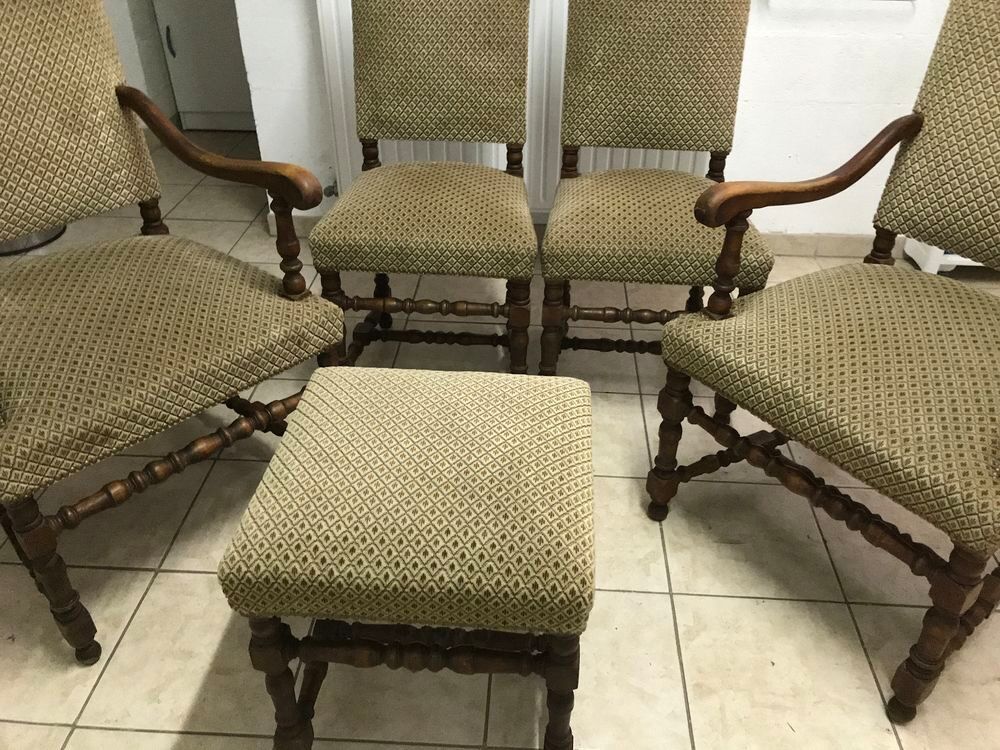 Ensemble Fauteuils et Chaises Louis XIII Meubles