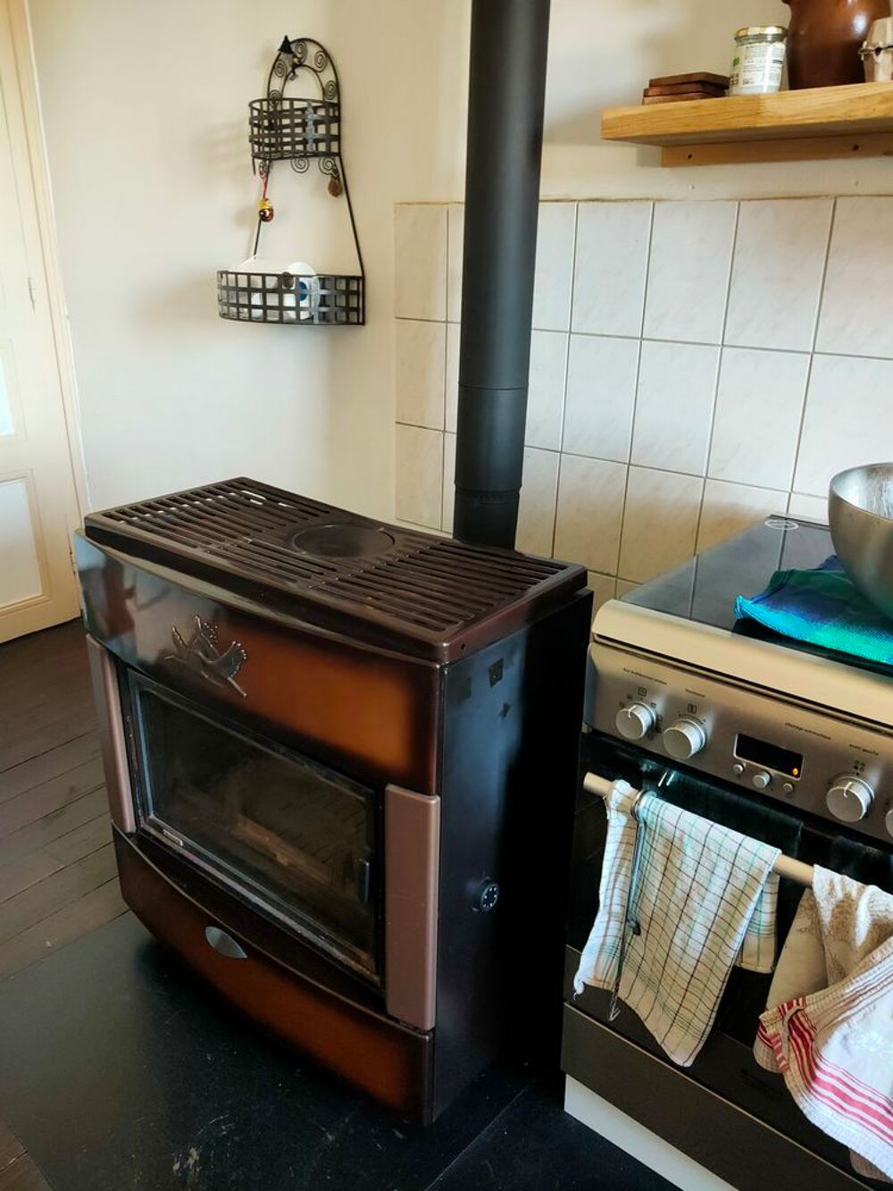 Po&ecirc;le &agrave; bois en fonte "SUPRA" 11kw Meubles