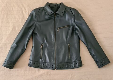 Blouson cuir 2024 femme occasion
