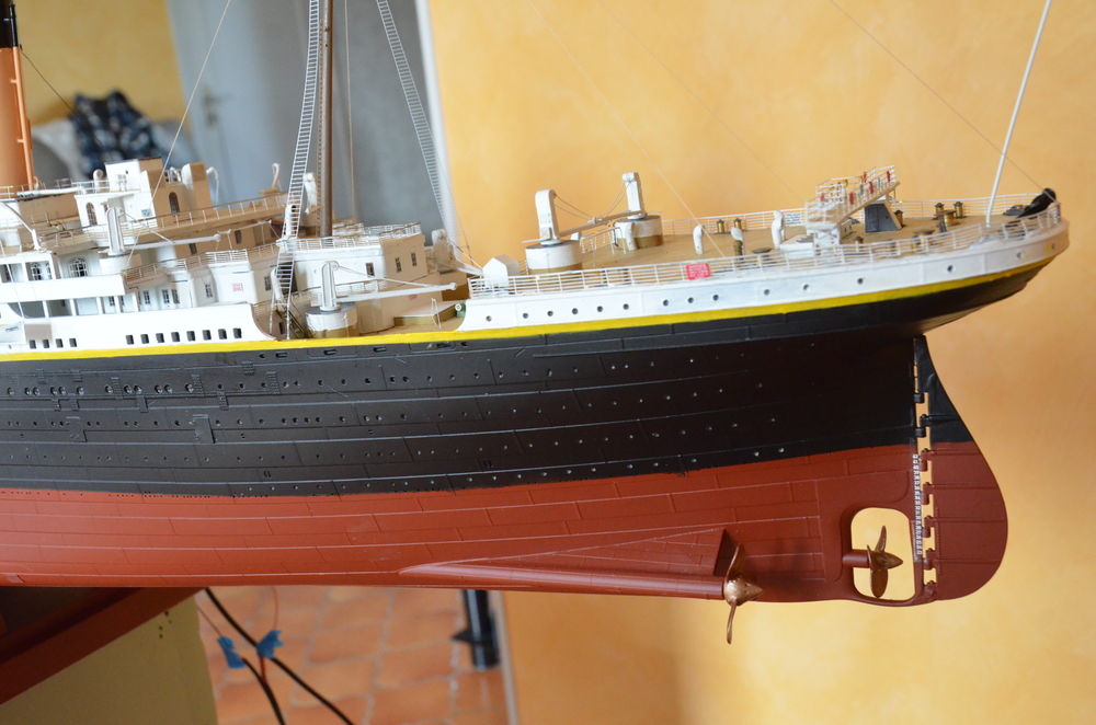 Maquette RMS Titanic Trumpeter au 1/200&egrave;me 
