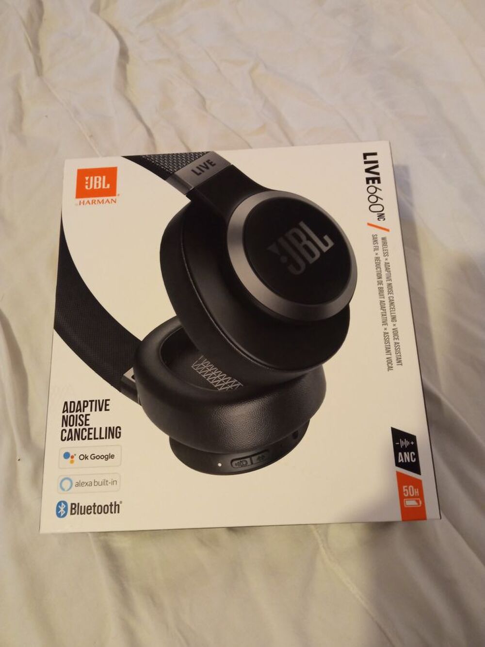 Casque JBL Live 660 NC Neuf Audio et hifi