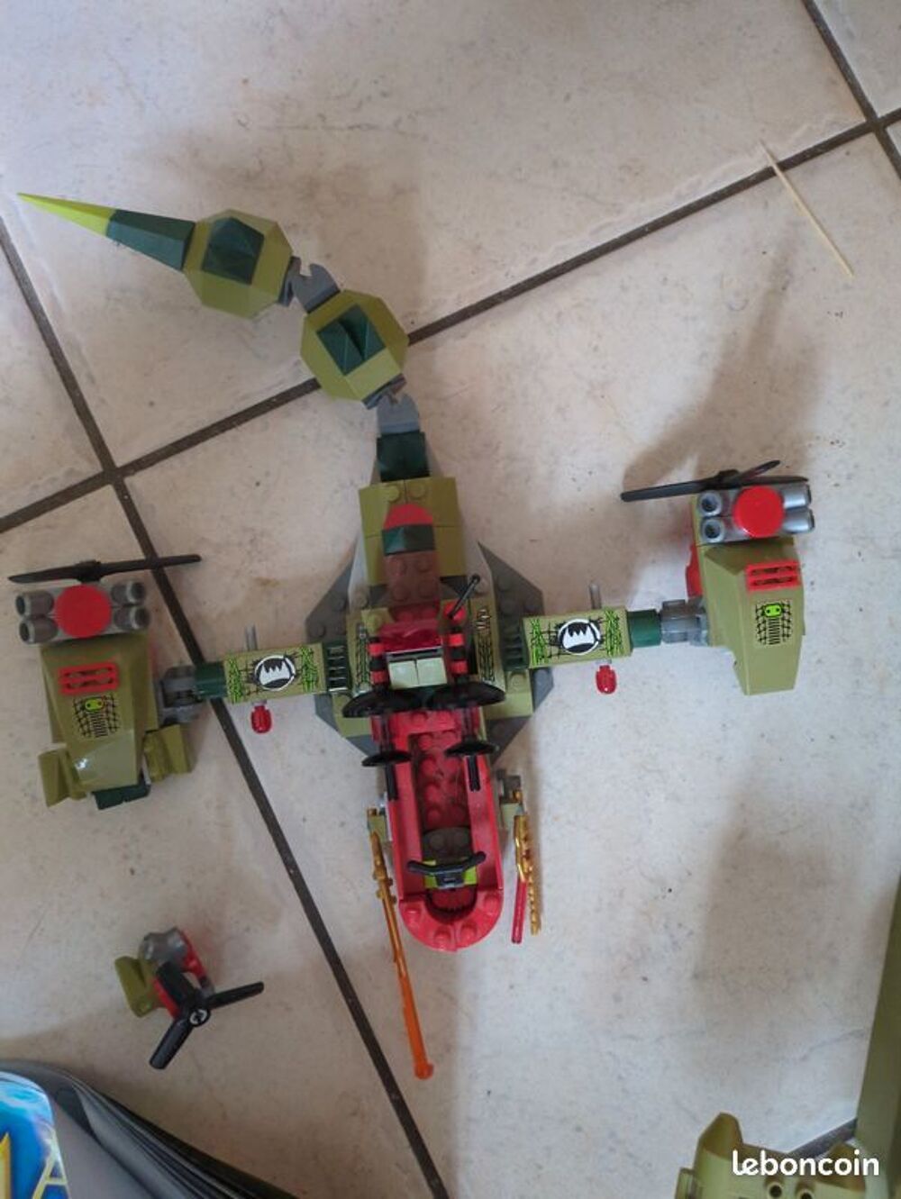 Lego Chima 7006 croc navire cragger Jeux / jouets