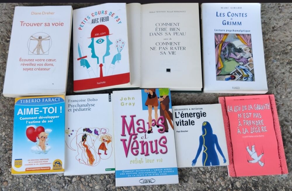  COLLECTION de plus de 30 Livres D&Eacute;VELOPPEMENT PERSONNEL Livres et BD