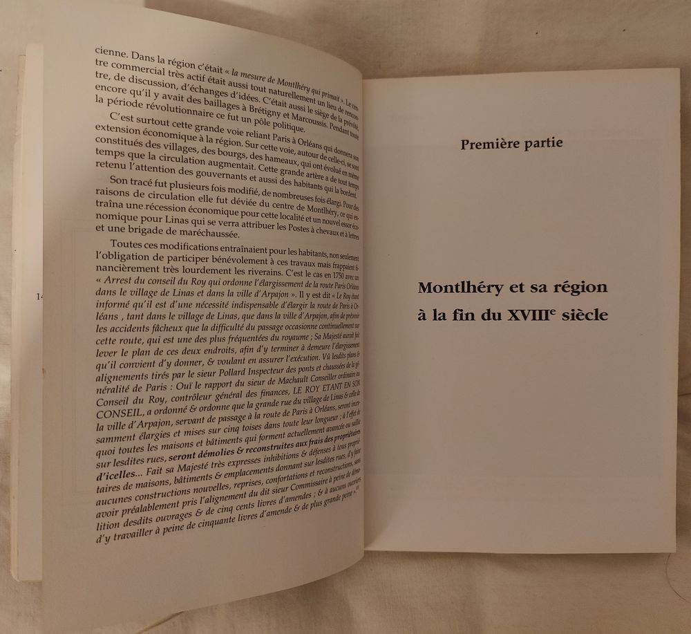 Livre "La r&eacute;gion de Montlh&eacute;ry dans la R&eacute;volution" Livres et BD