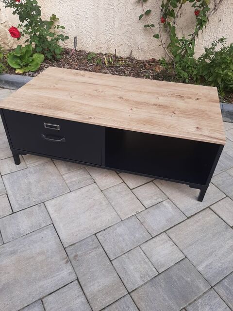 Table basse rectangulaire style industriel 55 Poix-de-Picardie (80)