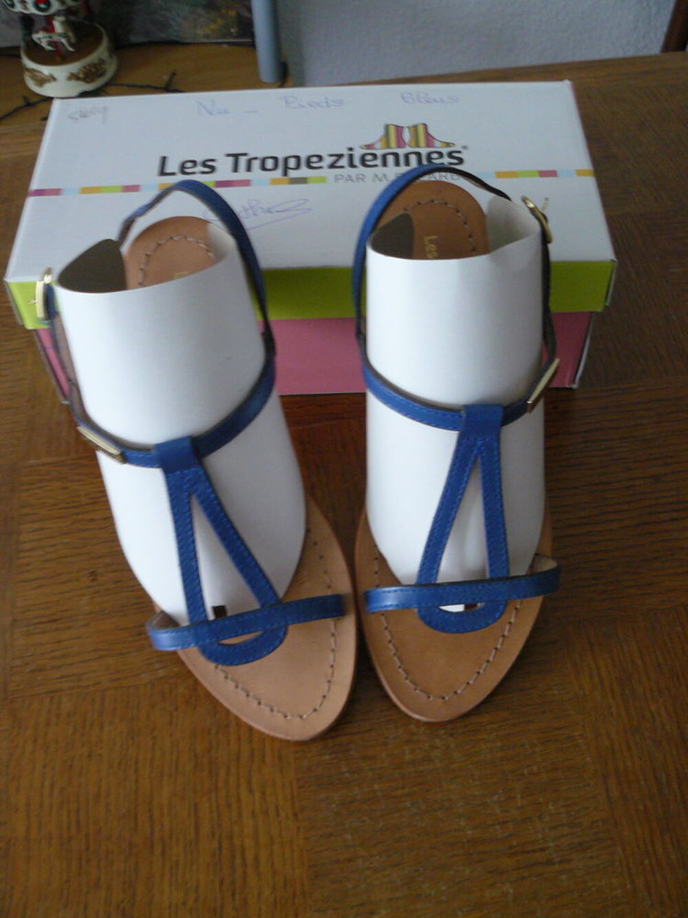 2 paires nu pieds "bibi" Chaussures