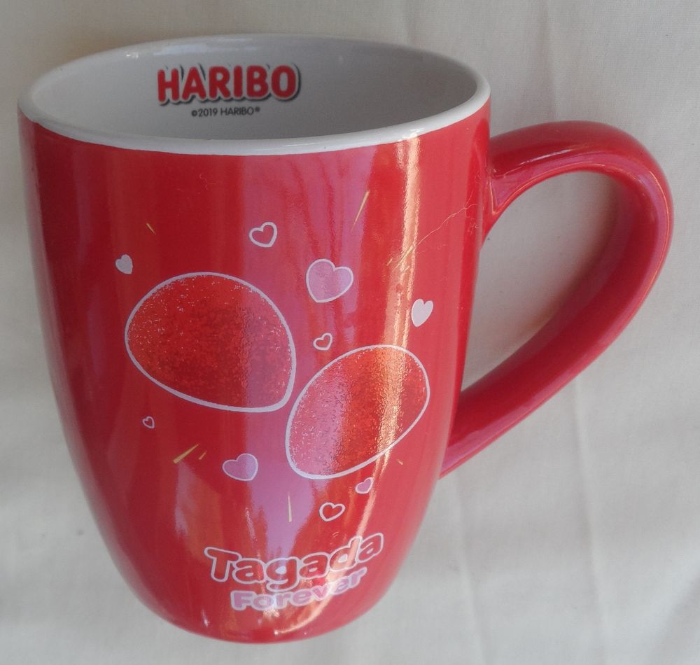 Mug Haribo Tagada Forever rouge neuf vintage jamais utilis&eacute;
Cuisine