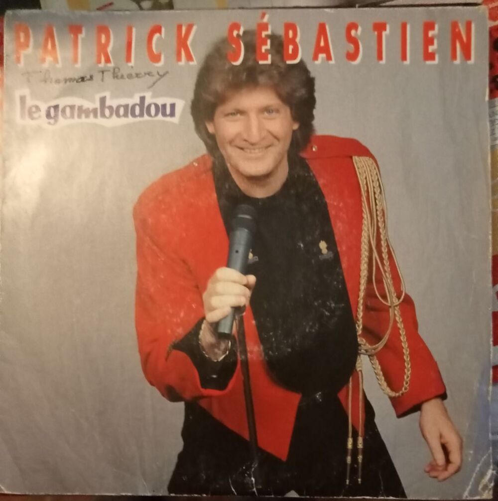 PATRICK SEBASTIEN / 5 X DISQUES VYNIL45 TOURS CD et vinyles