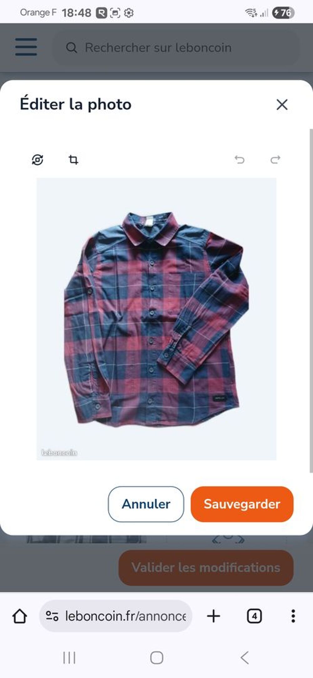 Lot de chemises Vêtements