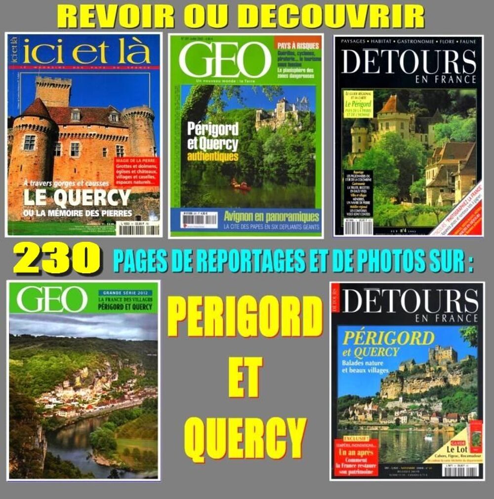 D&eacute;couvrir : LE P&Eacute;RIGORD - LE QUERCY Livres et BD