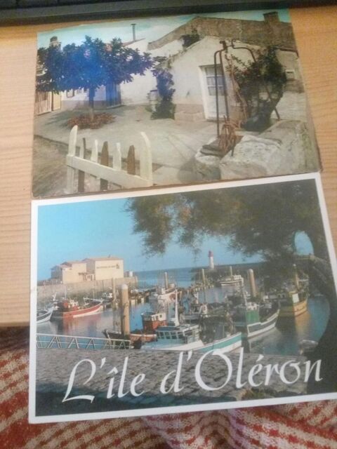 LOT DE DEUX CARTES POSTALE LA COTINIERE ILE D OLERON MAISON 6 Levainville (28)