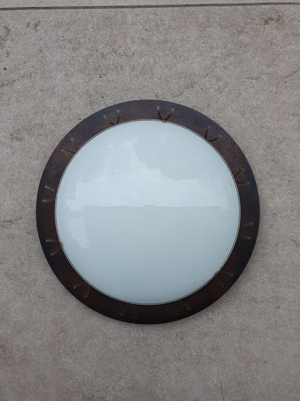 Applique 30 cm m&eacute;tal et verre Décoration