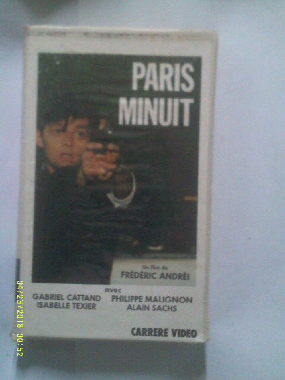 PARIS MINUIT avec frederic Andrei , Isabelle Texier DVD et blu-ray