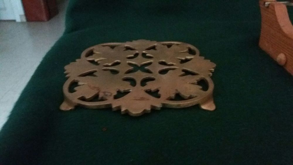 Chauffe plat en bois et dessous de plat D�coration