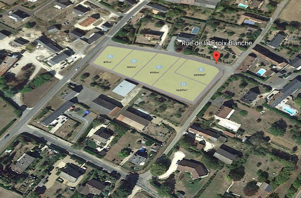 Vente Terrain Numéro B - Terrain Constructible proche Bourges à Lizy (Pigny) 18110 - Terrain à bâtir hors Lotissement Fussy
