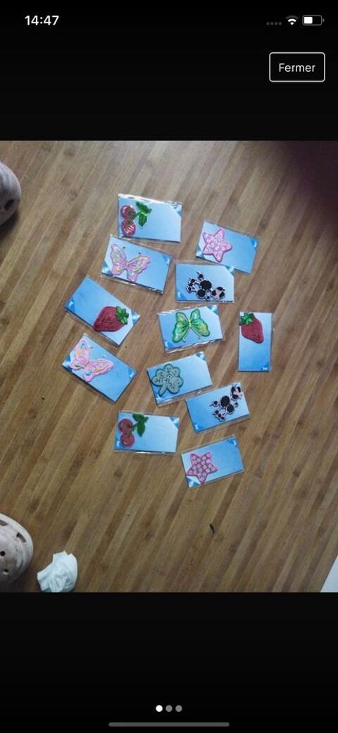 lot de patchs thermocollants 3 Garges-ls-Gonesse (95)