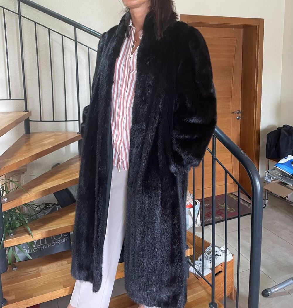Manteau vison de luxe Vêtements