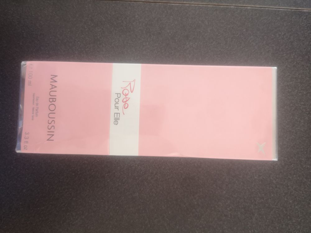 Parfum Mauboussin rose pour elle Maroquinerie