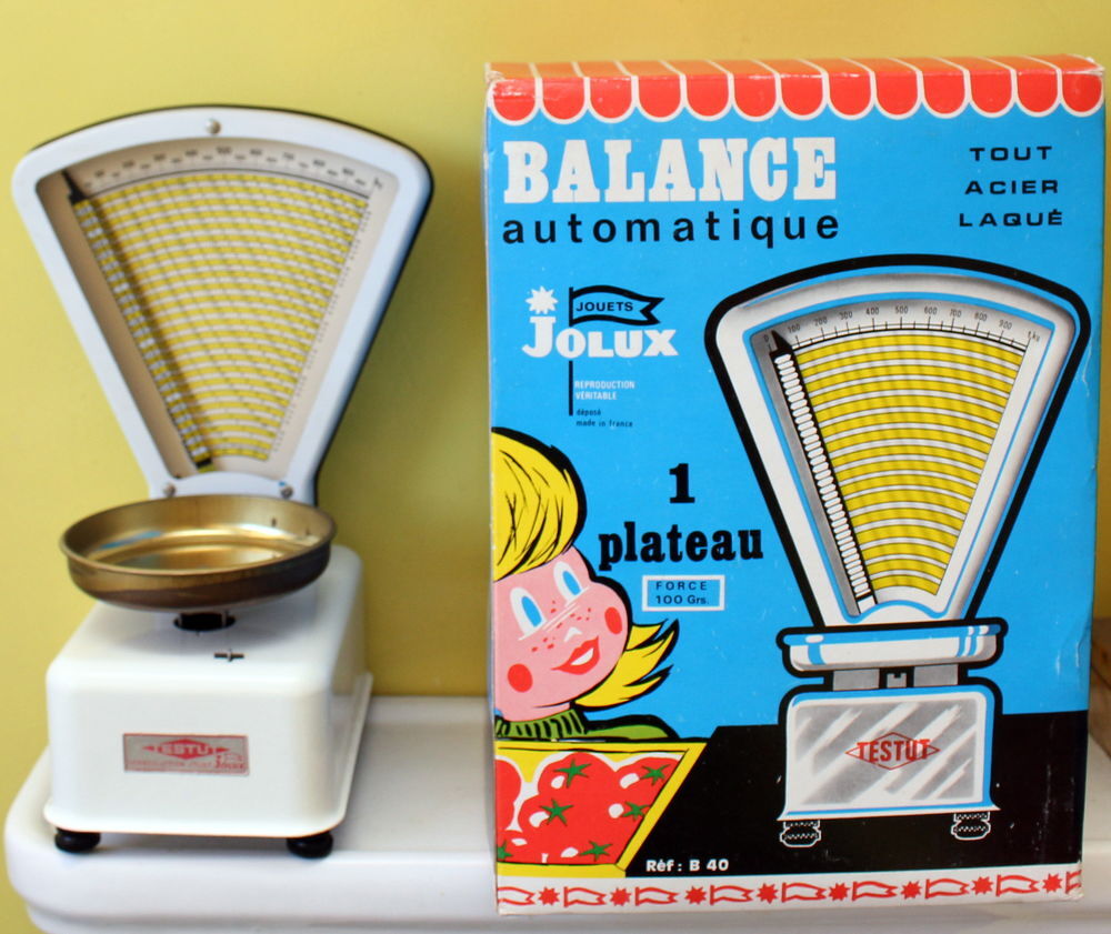 Balance jouet TESTUT par Jolux 1950 Jeux / jouets