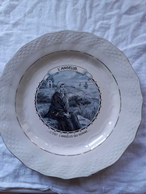 Assiettes Ancienne Moulin des Loups & Hamage, Orchies, 4 Barfleur (50)