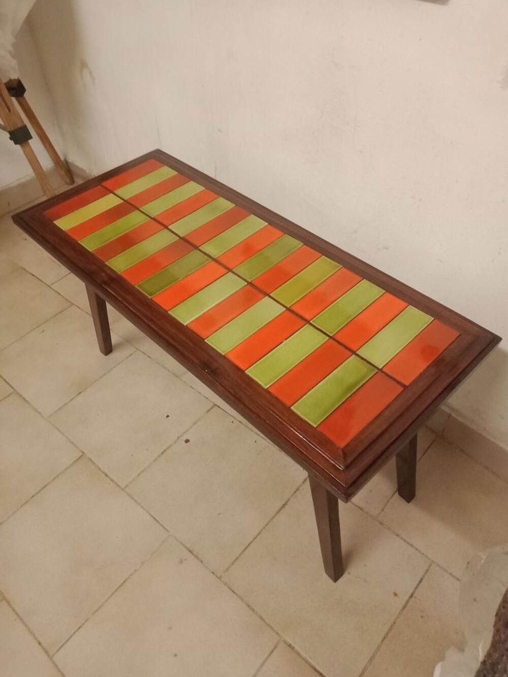 Table basse scandinave palissandre ann&eacute;e 70 Meubles
