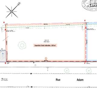  Terrain  vendre 630 m Vimy